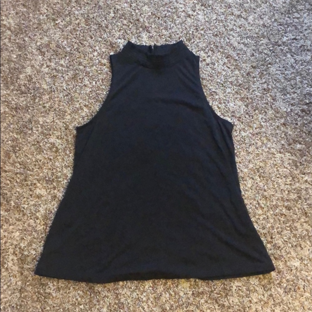 LOFT mock neck shell